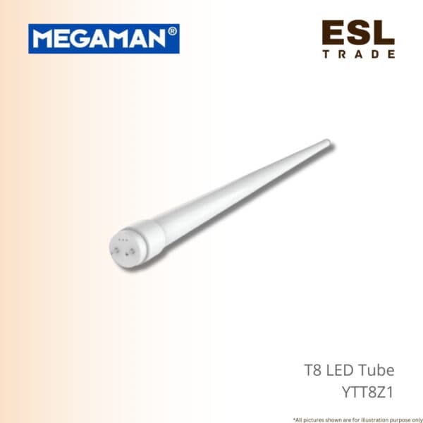 MEGAMAN LED T8 Glass Tube 20-Pack (4FT) 22W/ 32W - Daylight/ Cool White ...