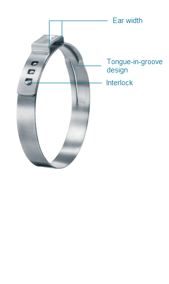 StepLess® Ear Clamps 117 & 167 | Oetiker