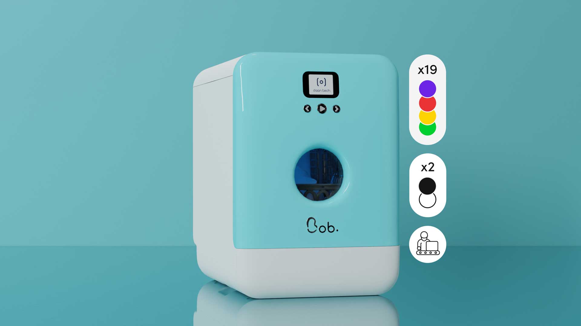 Bob by Daan Tech Mini Dishwasher