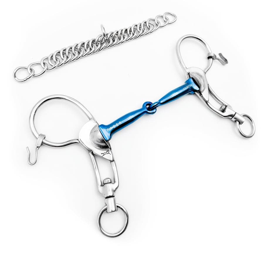 Fager Carl Titanium Single Jointed Snaffle