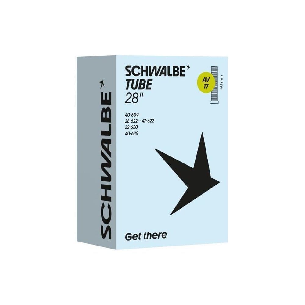 Schwalbe AV17 Inner Tube - 700 x 28/45 / 28 x 1 1/2" - 40mm Schrader ...