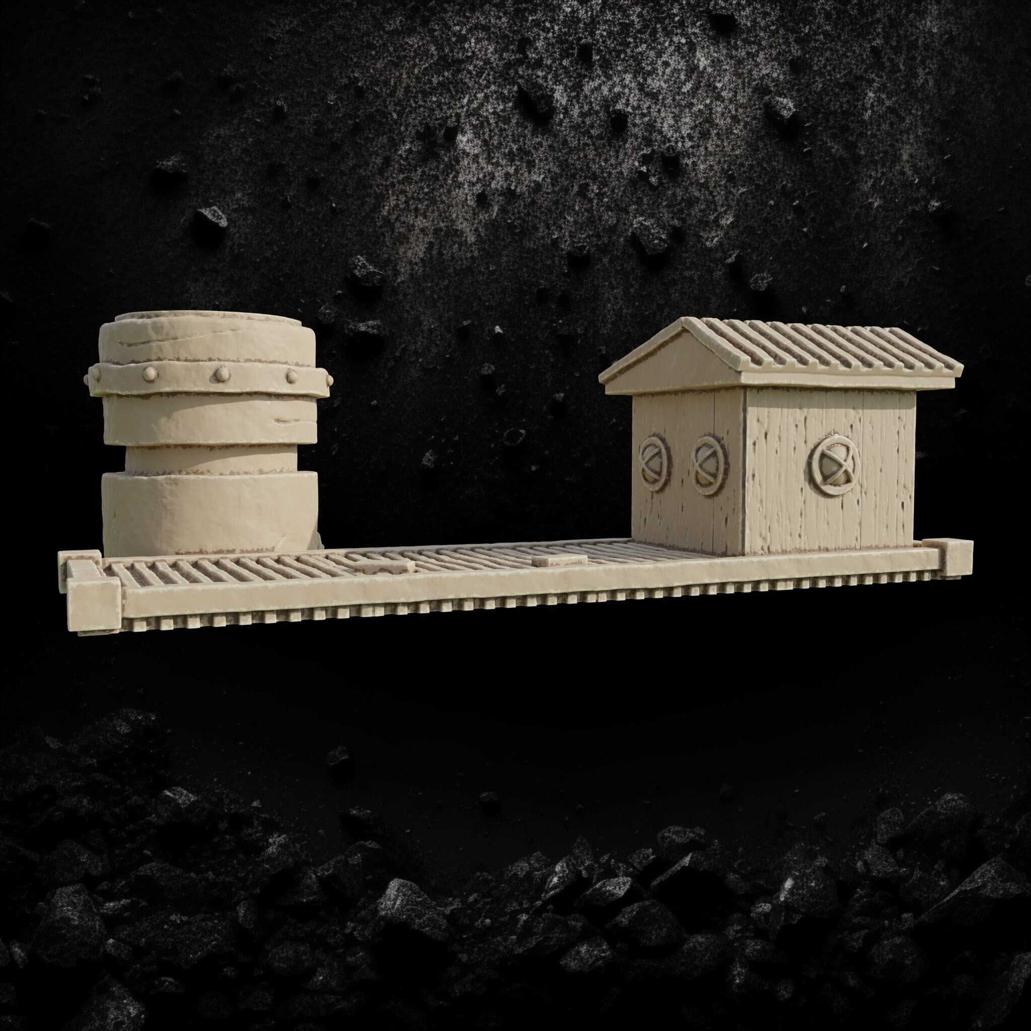 Exo Terra Outpost Wall-Mounted Platform