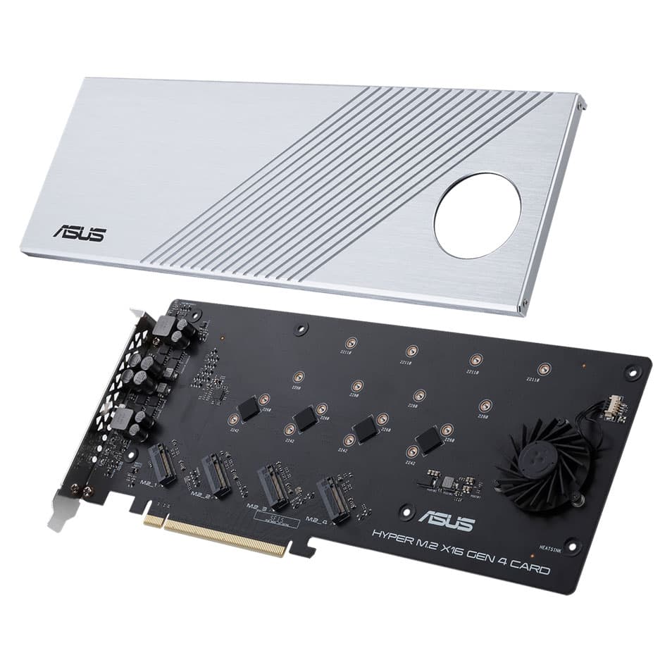 ASUS Hyper M.2 x16 Gen 4 Card