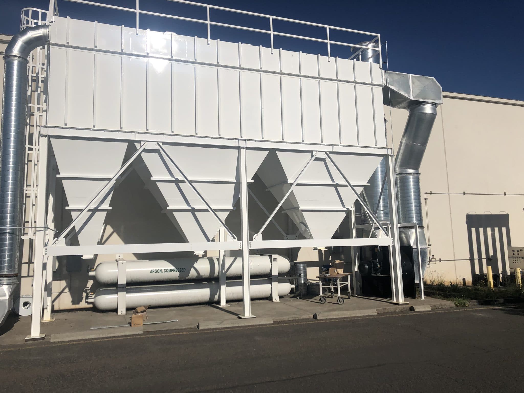 Double Module Baghouse Dust Collector - Filter Technology