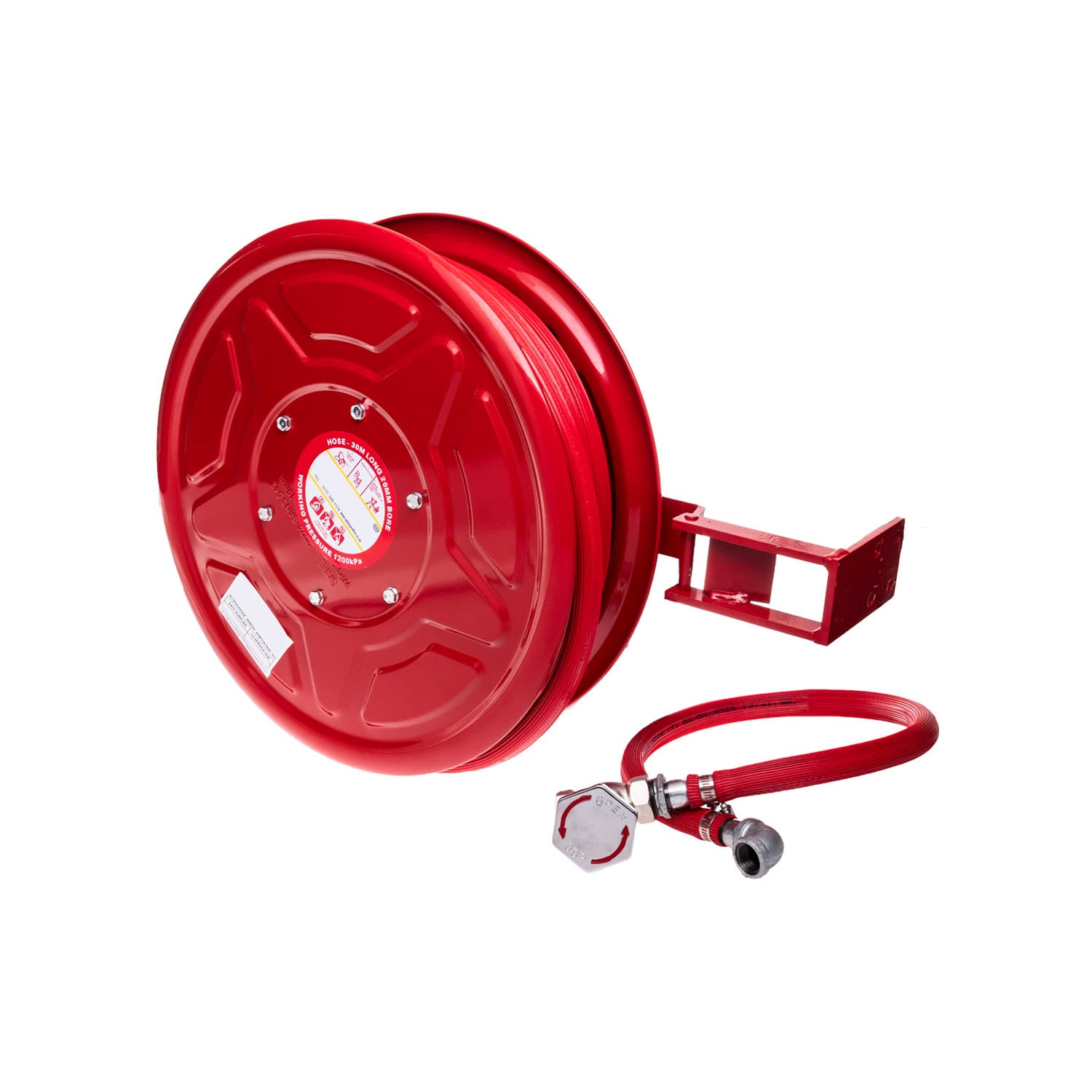 Swing Type Fire Hose reel (30m) - Firstaider
