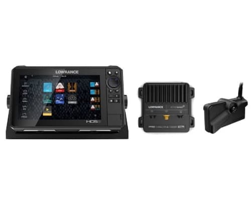 LOWRANCE HDS LIVE 9 ROW Active Imaging 3-in-1 sonar + ActiveTarget Set ...