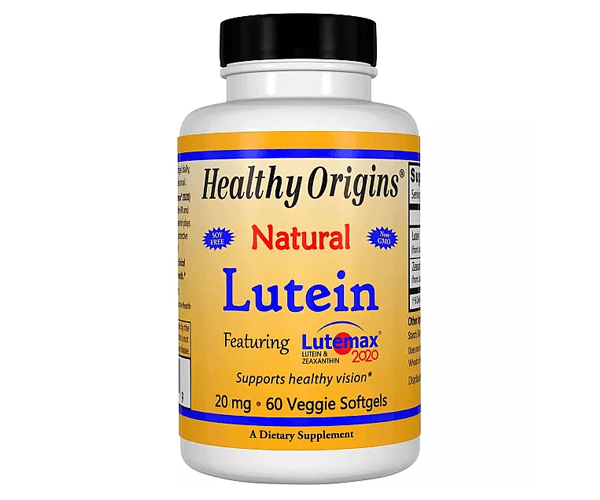 Купить Лютеин Healthy Origins (Natural Lutein) 20 мг 60 капсул в Киеве ...