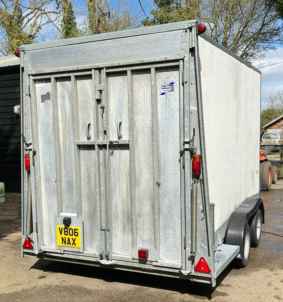 Secondhand Trailers | Box Trailers | Ifor Williams Box Trailer BV126 7 ...