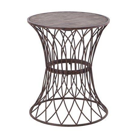 Metal Drum Accent Table - Ideas on Foter