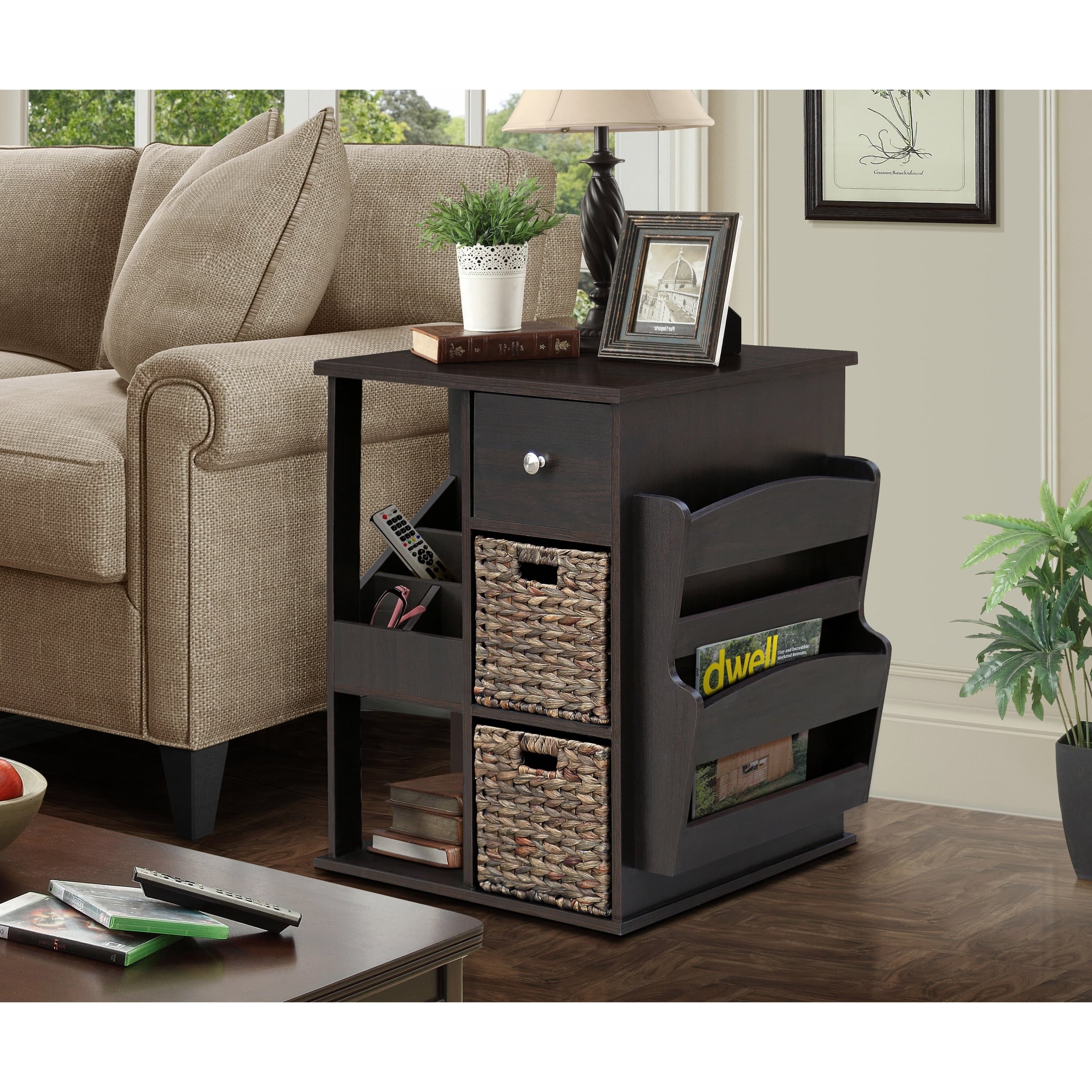 End Tables With Magazine Rack at Corey White blog