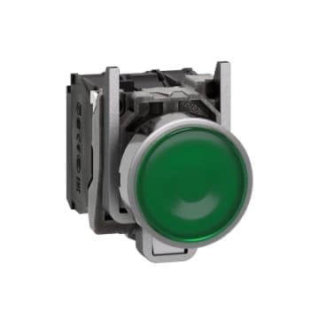 Schneider Electric Harmony XB4 Push Button | Green | 22mm - Gentec ...