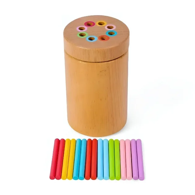 PinkMonkey Montessori Color Sorting Toys with Tweezers