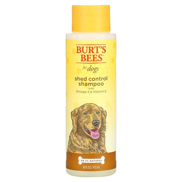 לקנות Burt's Bees, Shed Control Shampoo for Dogs with Omega-3 ...