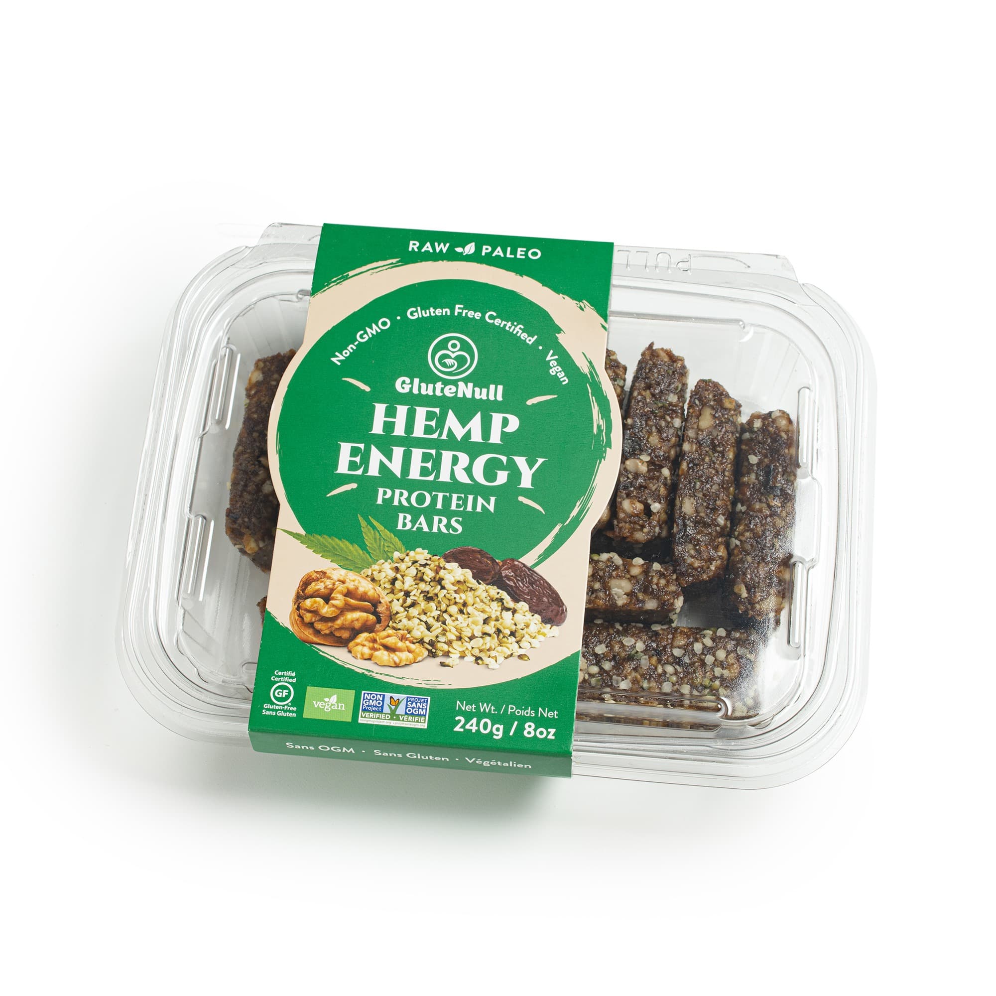 Hemp Energy Bars, Hemp Energy Protein Bars - GluteNull Bakery - Gluten ...