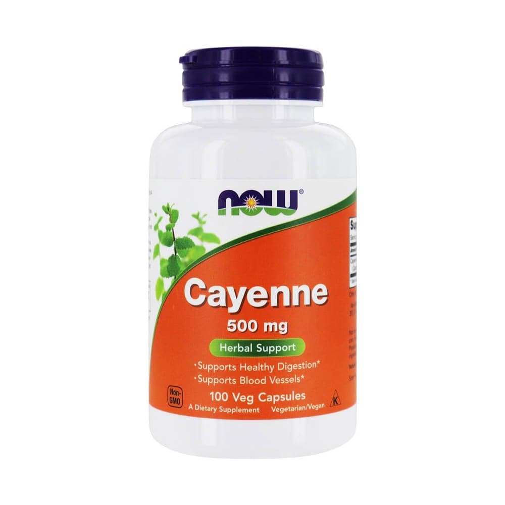 Cayenne Pepper (Capsaicina), 500mg, Now Foods, 250 Capsules