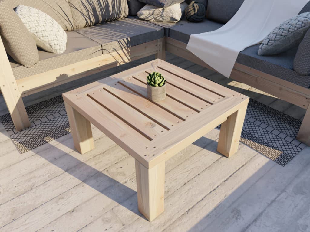 Cedar Wood Outdoor Coffee Table at Harry Quintana blog