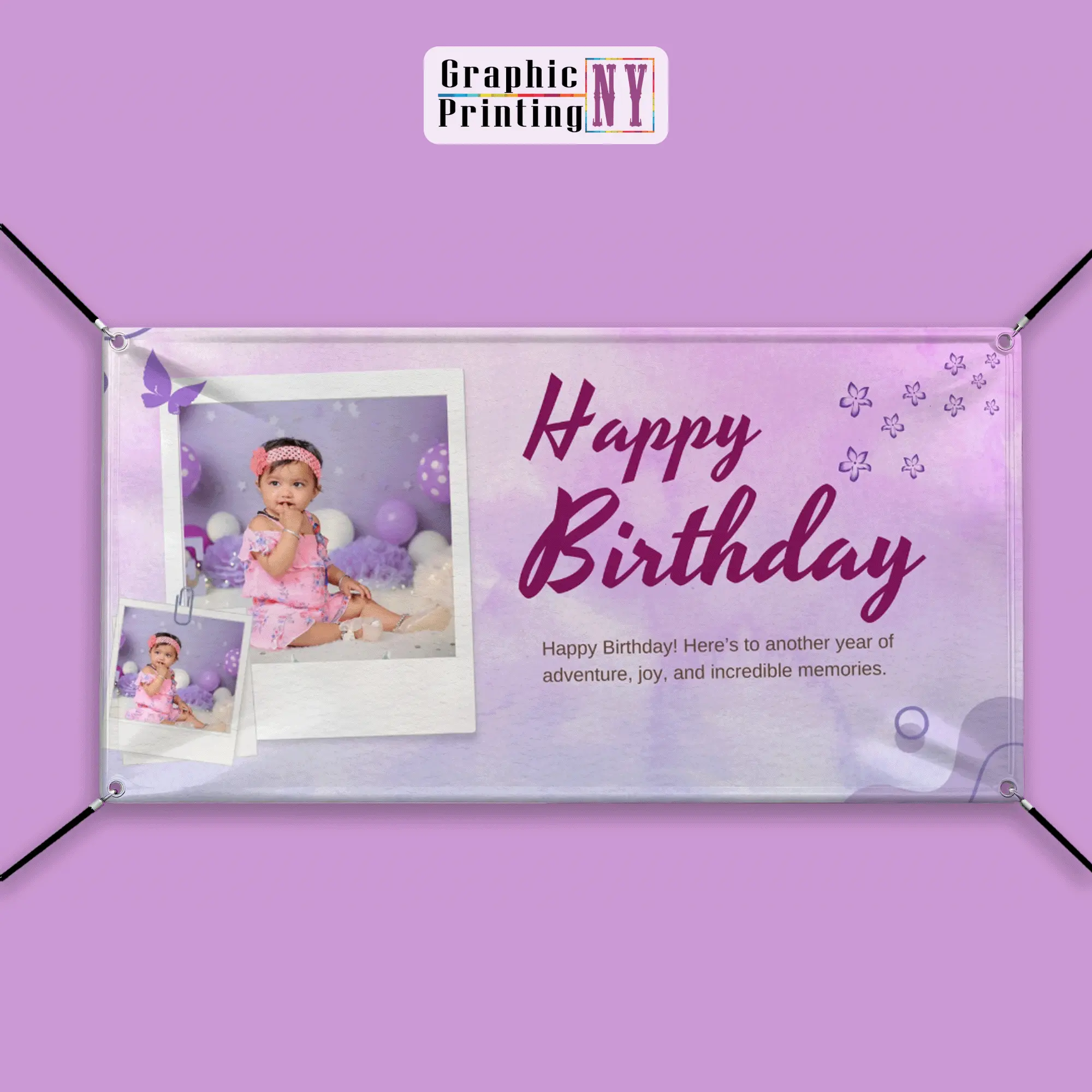Personalised Birthday Banners – Custom Name & Party Decorations