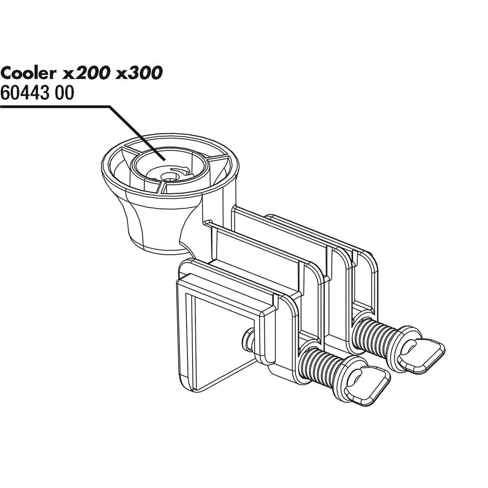 JBL Holder for ProTemp Cooler x200-x300 | Green Aqua