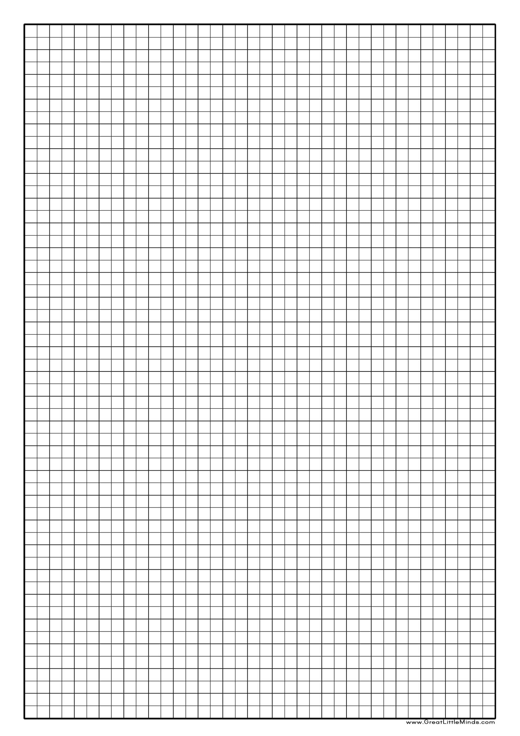 Graph Paper Printable A4 5mm | Grid Paper Printable