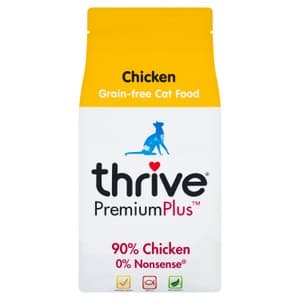 Thrive PremiumPlus Chicken Grain-Free Complete Dry Cat Food 1.5kg ...