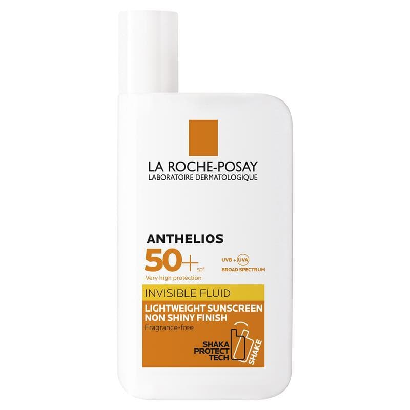 La Roche-Posay Anthelios Invisible Fluid Facial Sunscreen SPF 50+ 50ml ...