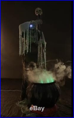 Spirit Halloween Animated Cauldron Creeper Hanging Prop