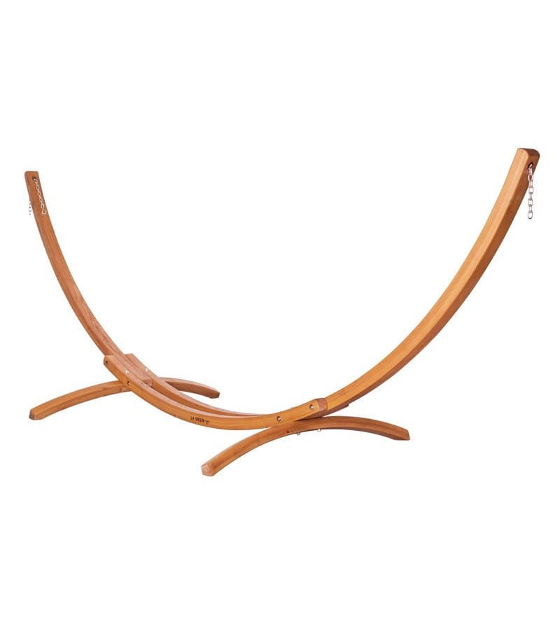 Large eucalyptus wood hammock stand - Maera La Siesta - 200 kg