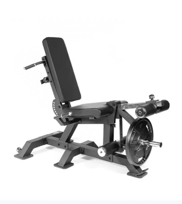 Heavy-Duty Plate-Loaded Leg Curl & Leg Extension Machine - Happy ...