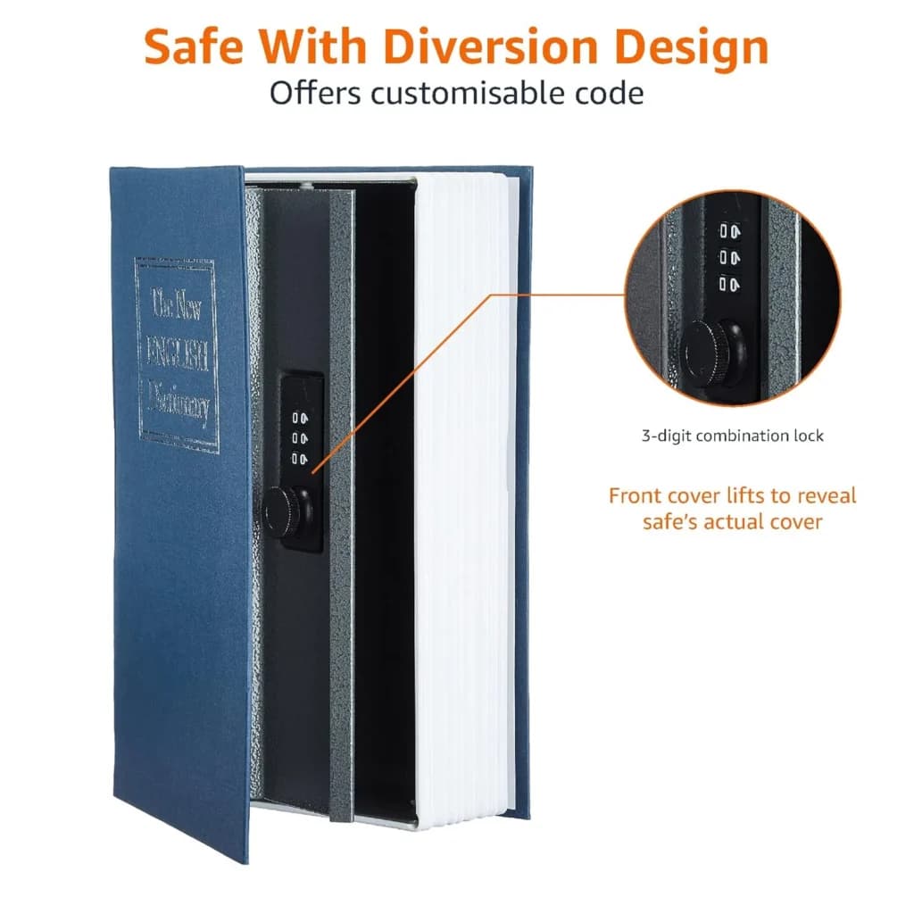 Secure Your Valuables with This Hidden Book Safe