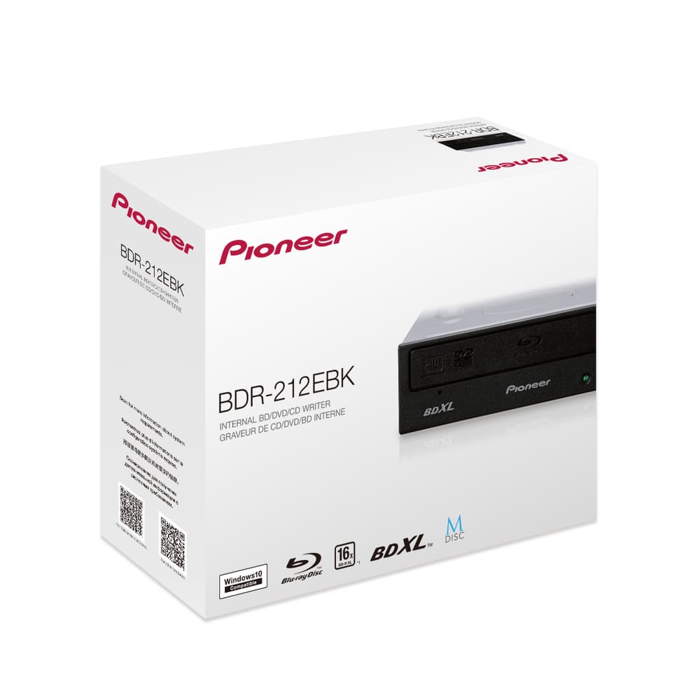 Pioneer Internal BD/DVD/CD Writer – BDR-212EBK | HighTech