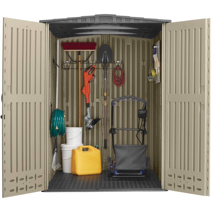 Rubbermaid 4'x6' Large Roughneck Vertical Storage Shed | Home Hardware