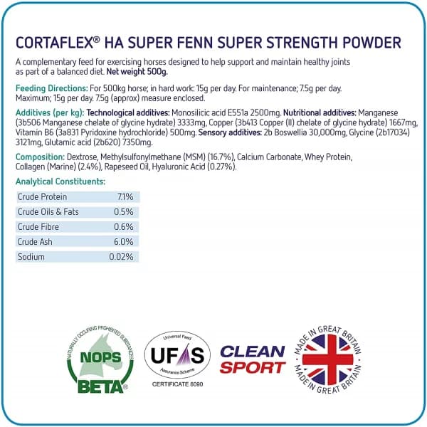 Equine America Cortaflex HA Super Fenn Powder