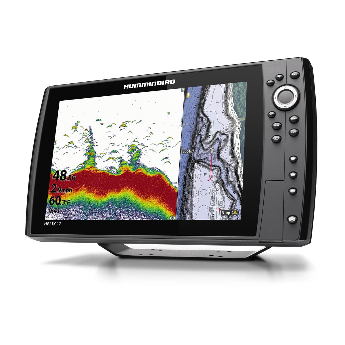 HUMMINBIRD HELIX 12 FISHFINDER CHIRP MSI+ GPS G4N – Humminbird