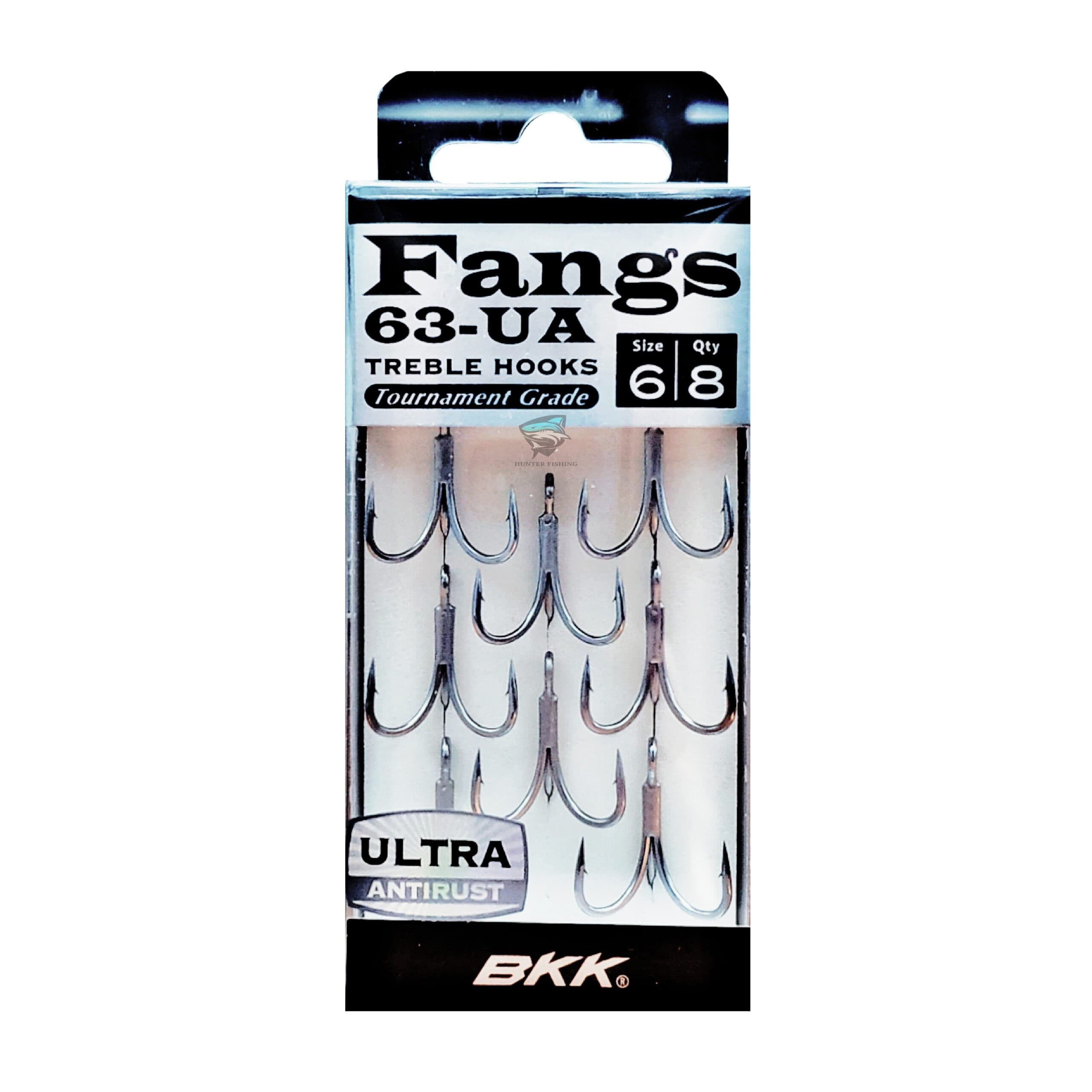 Triple Hook BKK Fangs – 62 UA 4# – Hunter Fishing Store