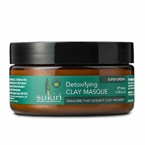 Sukin Super Greens Detoxifying Clay Masque 100ml Full Size for sale ...
