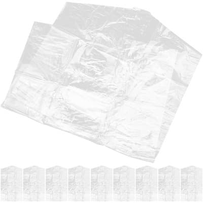 50 Pcs Man Mini Garment Suit Bag Clear Polythene Clothes Covers | eBay
