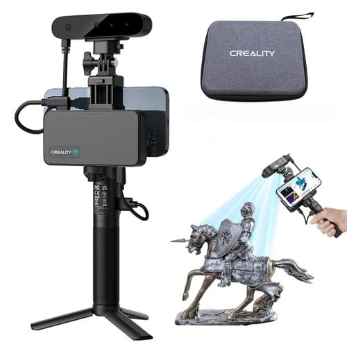 Creality CRScan Ferret Pro Wireless 3D Scanner 0.1mm Accuracy Full ...