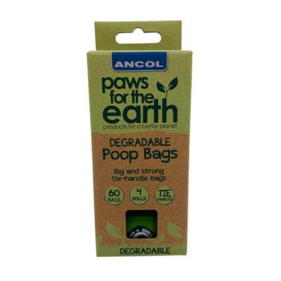 Ancol Dog Puppy Biodegradable Poop Scoop Poo Waste Bags Rolls 60 120 ...