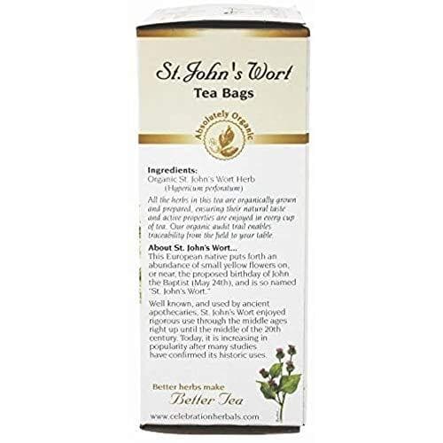 Celebration Herbals St John's Wort Tea Organic - 24 Herbal Bags | eBay