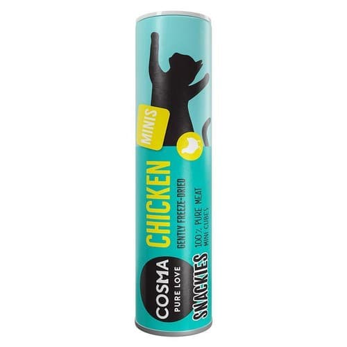 Cosma Snackies With Chicken Fillet Grain Free Freeze Dried Cat Treat *3 ...