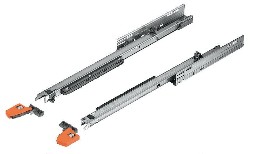 Blum Movento Runner Push To Open TIP-ON Full Extension Drawer Runners ...
