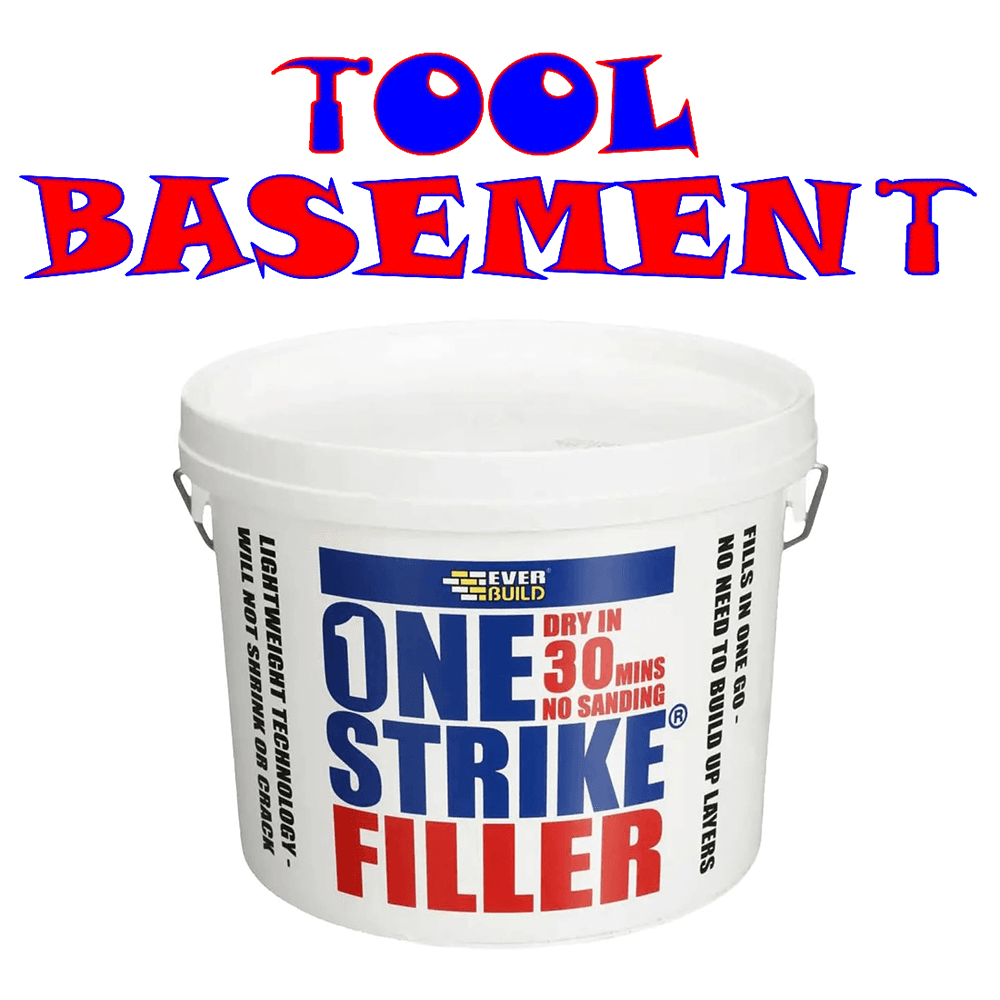 Everbuild One Strike Filler 2.5L - Ready Mixed - Quick Drying - Multi ...