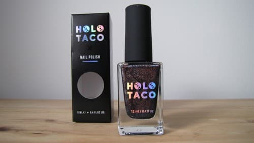 Holo Taco Electrostatic black linear holographic nail polish - Brand ...