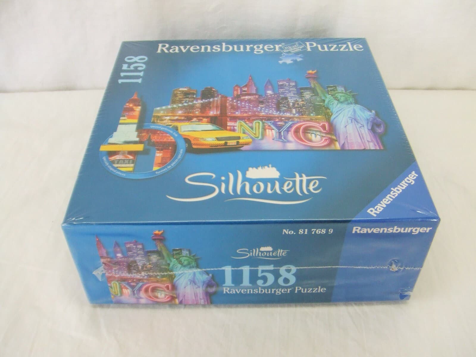 Ravensburger+Silhouette+1158+PC+Jigsaw+Puzzle+NYC+- for sale online | eBay