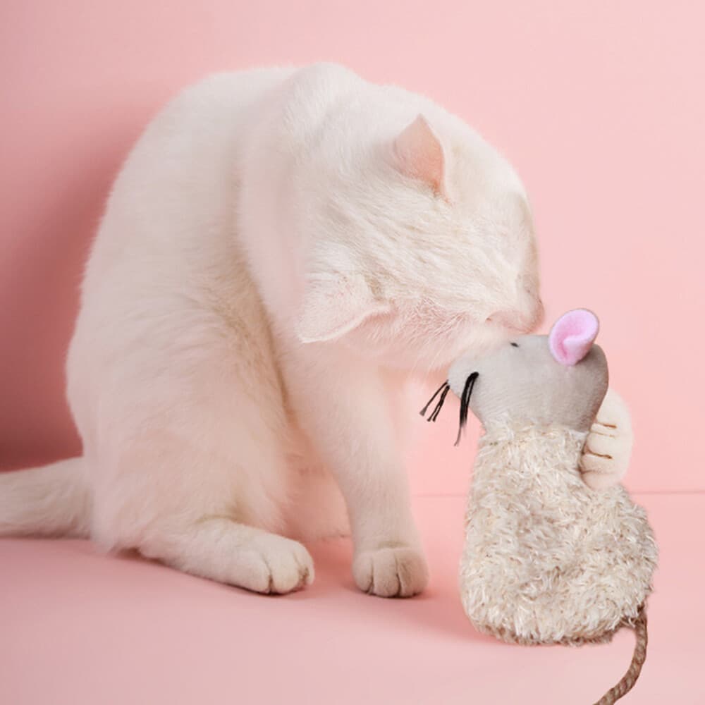 3Pcs Toy Cat Toy Refillable Catnip Cat Toys Plush Mice Cat Toys | eBay