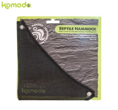 KOMODO REPTILE HAMMOCK NYLON MESH VIVARIUM BASKING PLATFORM 46 X 23 CM ...