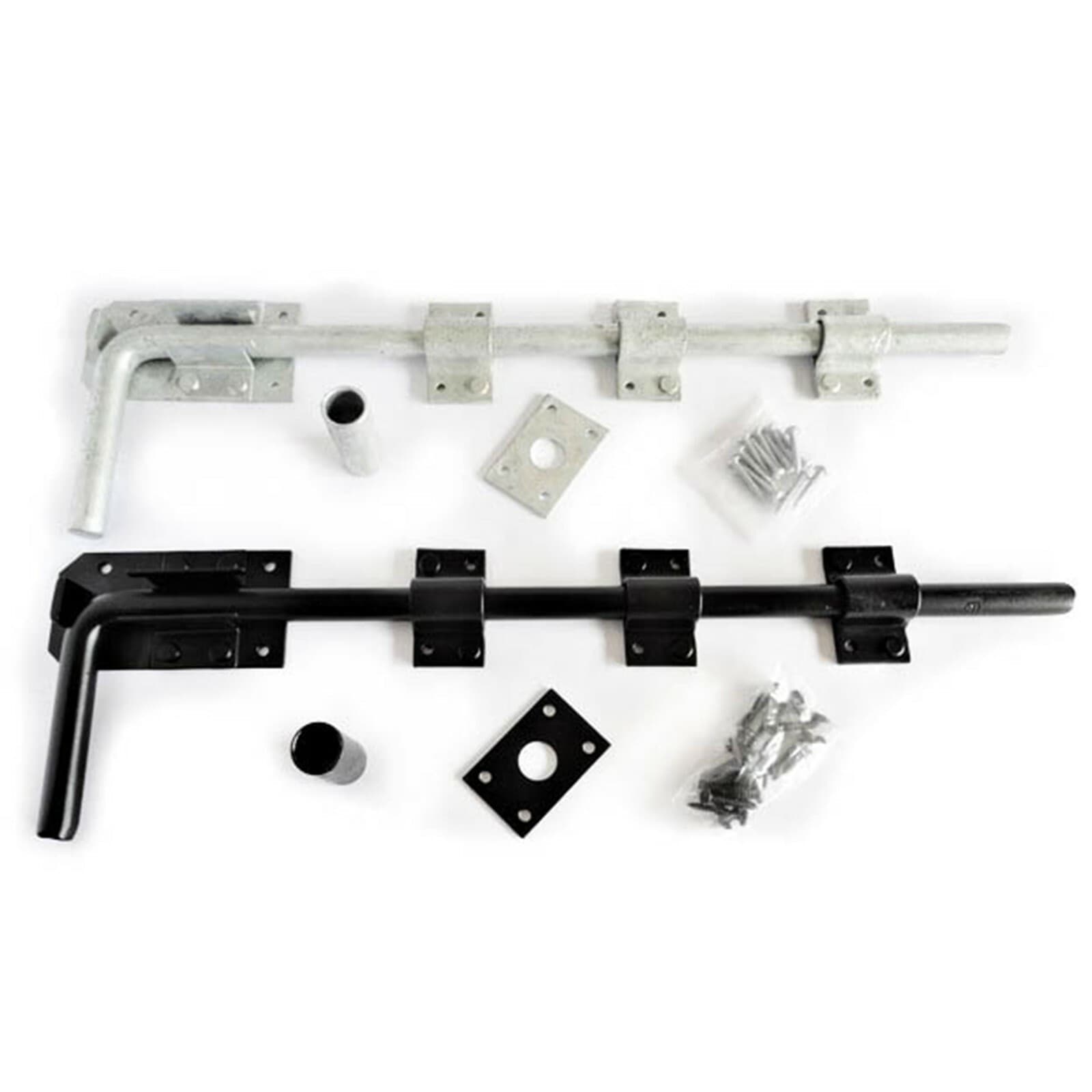 Drop Bolt Gate Garage Barn Stable Shed Door Security with Fixings 12 ...