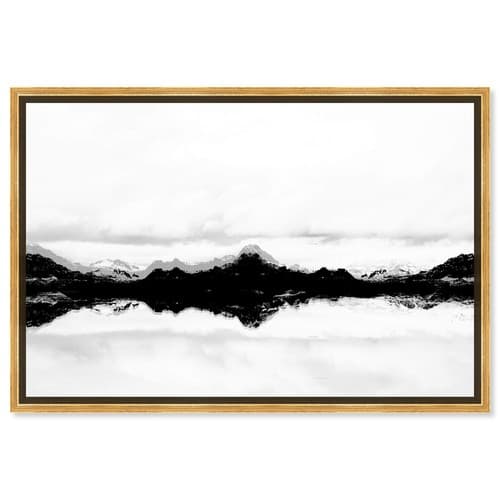 The Oliver Gal Artist Co. Nature and Landscape Framed Wall Art Canvas ...