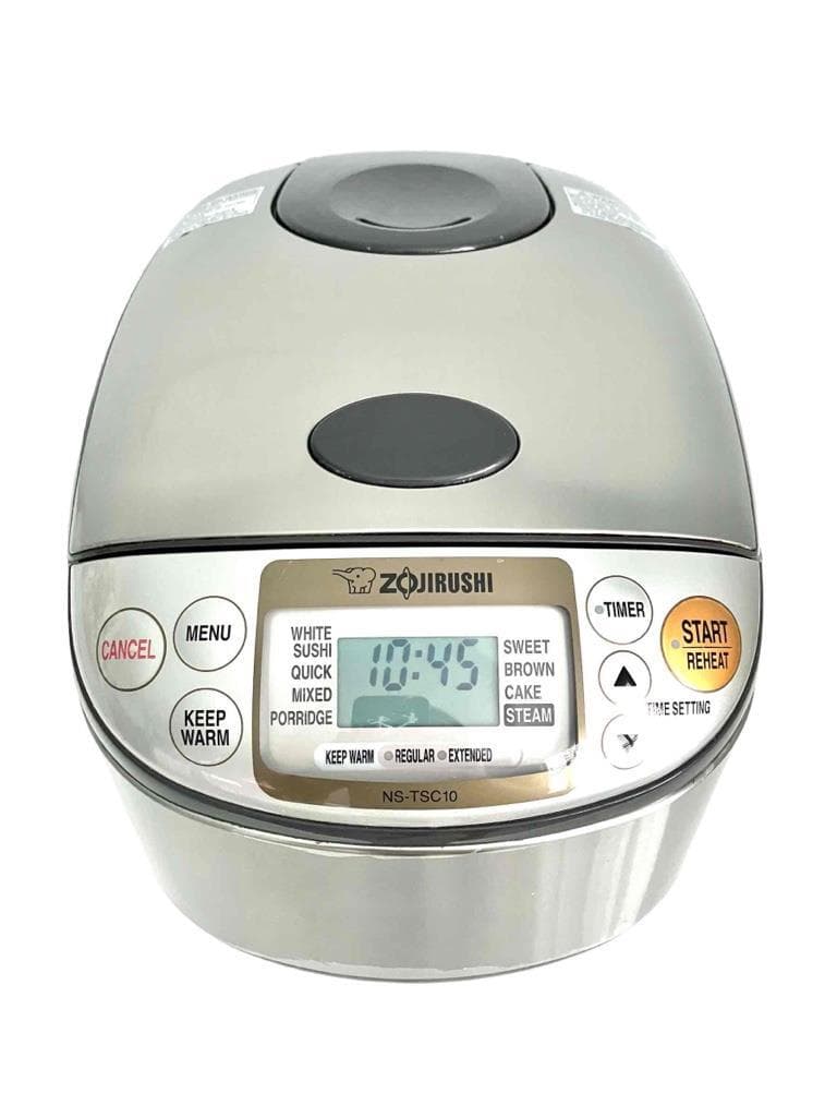 Zojirushi Micom NS-TSC10 Rice Cooker and Warmer - Stainless Brown ...