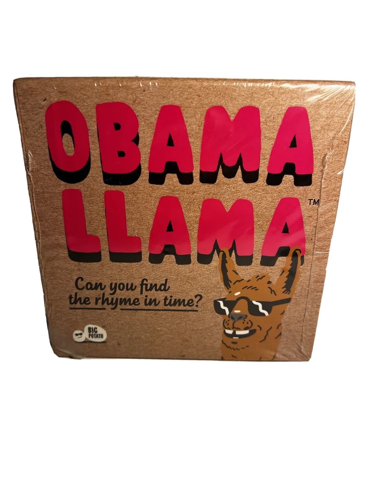 Obama Llama: The Celebrity Rhyming Party Card Game by Big Potato NEW ...
